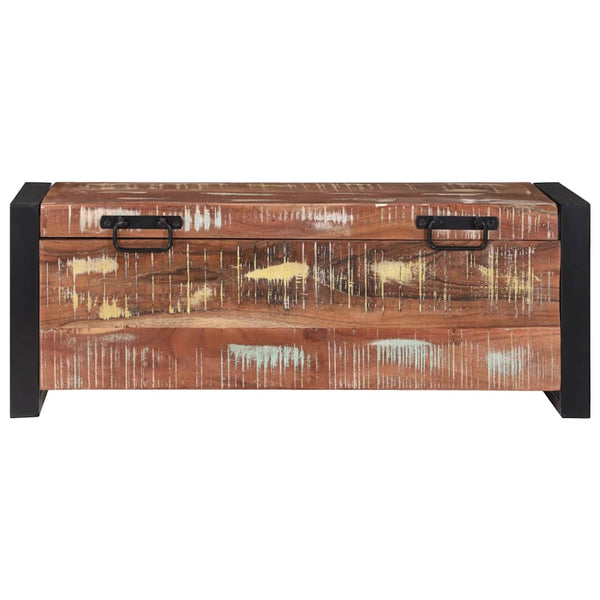 Massivholz Aufbewahrungstruhe 80 cm