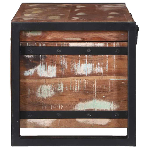 Massivholz Aufbewahrungstruhe 80 cm