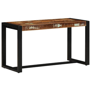 vidaXL Banc multicolore 80x35x45 cm bois de récupération massif