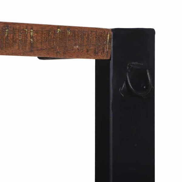 Küchenregal Mehrfarbig Schwarz 80x40x160cm