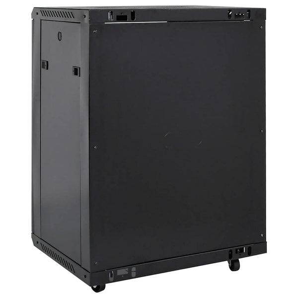 15U Netzwerkschrank 19" IP20 Schwarz