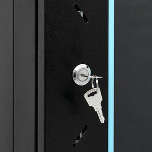 15U Netzwerkschrank 19" IP20 Schwarz