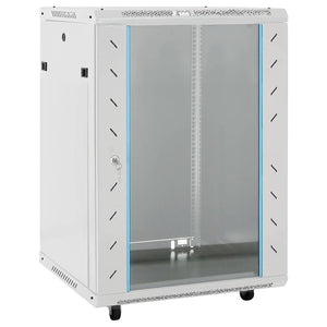 15U Netzwerkschrank 19" Grau 60x45x86cm