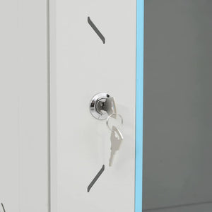 15U Netzwerkschrank 19" Grau 60x45x86cm