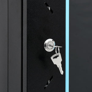18U Netzwerkschrank 19" Schwarz 60x60x100cm