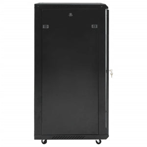 22U 19" Netzwerkschrank Schwarz 60x60x120 cm