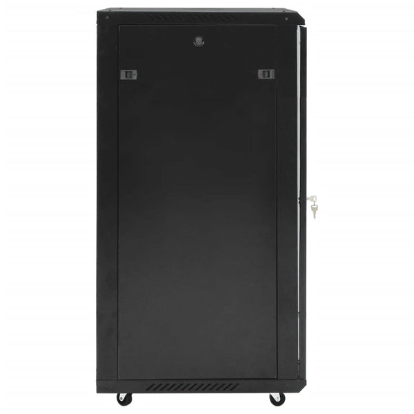 22U 19" Netzwerkschrank Schwarz 60x60x120 cm