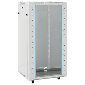 22U 19" Netzwerkschrank Grau 60x60x120 cm