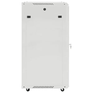 22U 19" Netzwerkschrank Grau 60x60x120 cm