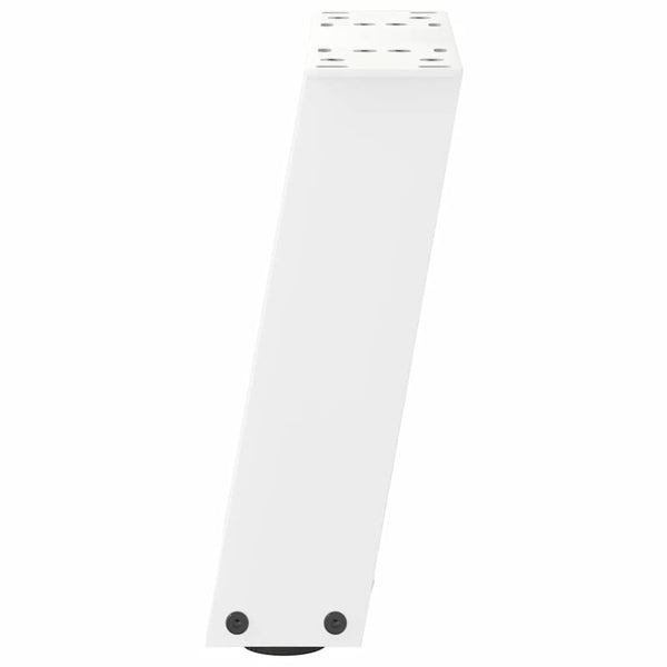 U-Form Couchtischbeine, 30 cm, Weiß, 2er-Set
