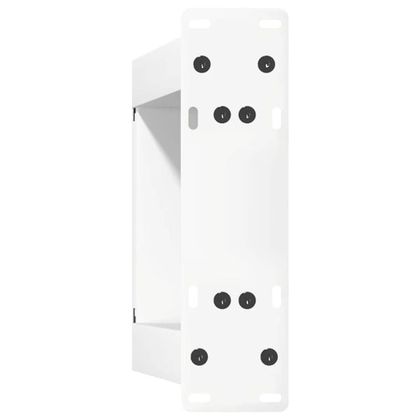 U-Form Couchtischbeine, 30 cm, Weiß, 2er-Set