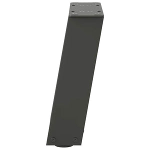 U-Form Couchtischbeine, Anthrazit, 30cm, 2er-Set