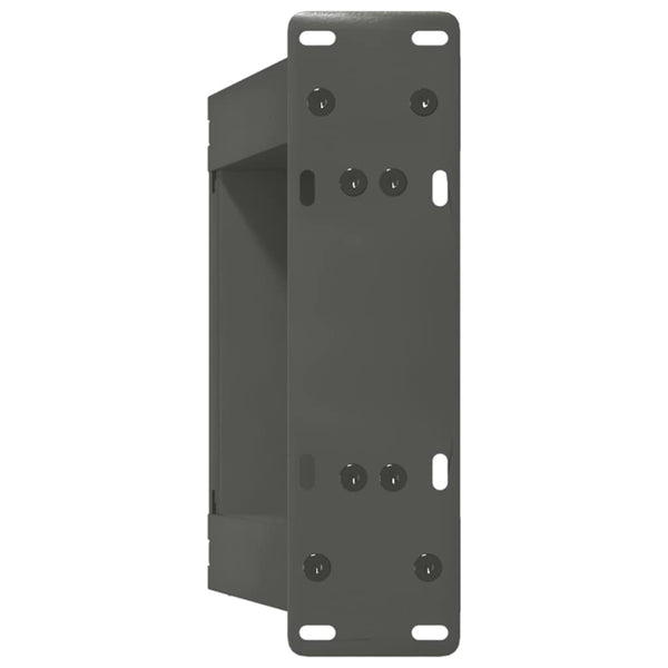 U-Form Couchtischbeine, Anthrazit, 30cm, 2er-Set