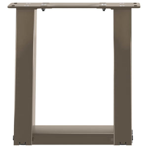 U-Form Couchtischbeine, 30cm Stahl