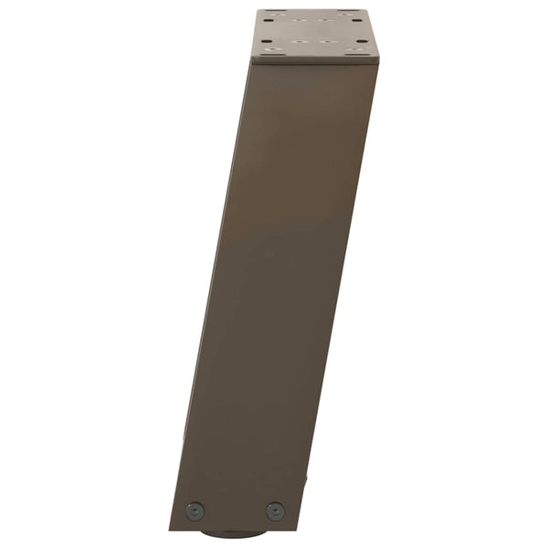 U-Form Couchtischbeine, 30cm Stahl