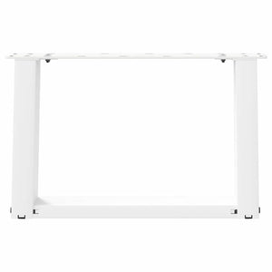 Couchtischbeine U-Form, Weiß, 2er Set