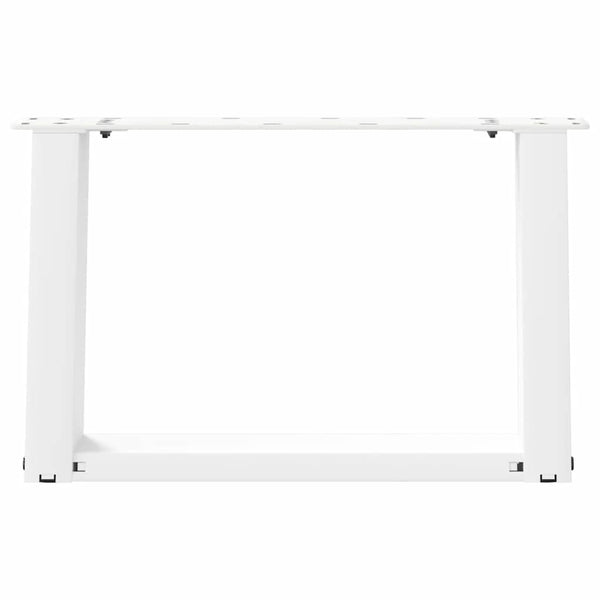 Couchtischbeine U-Form, Weiß, 2er Set