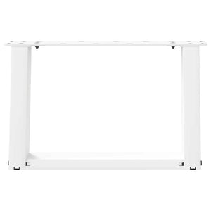 Couchtischbeine U-Form Weiß, 2er Set