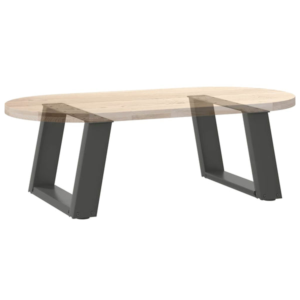 U-Form Couchtischbeine Anthrazit, 2er Set