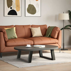 Couchtischbeine U-Form Anthrazit, 2er Set
