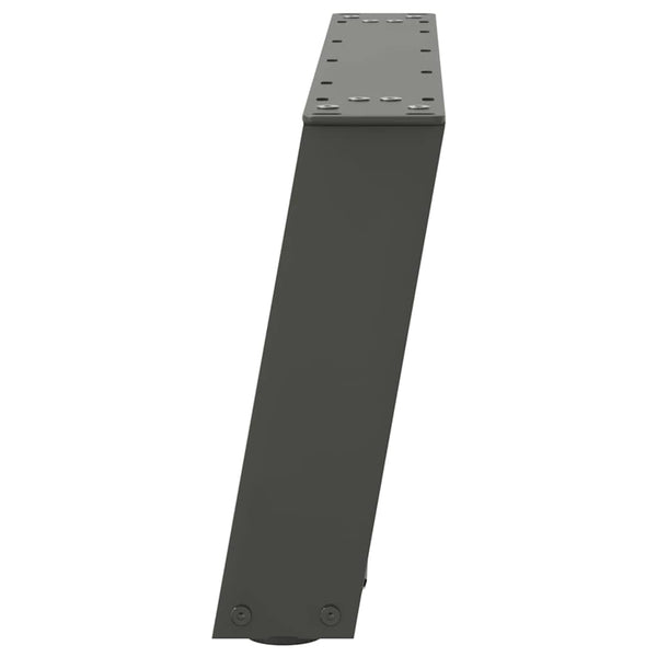 Couchtischbeine U-Form Anthrazit, 2er Set