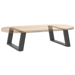 Couchtischbeine U-Form Anthrazit, 2er Set