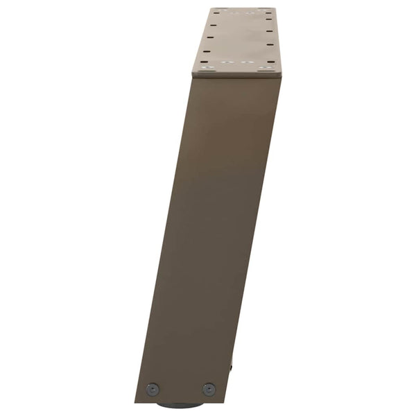 Couchtischbeine U-Form, 60 cm Stahl
