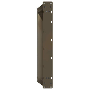 Couchtischbeine U-Form, 60 cm Stahl