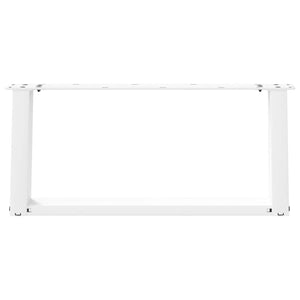 Weiße U-Form Couchtischbeine, 70 cm, 2er Set