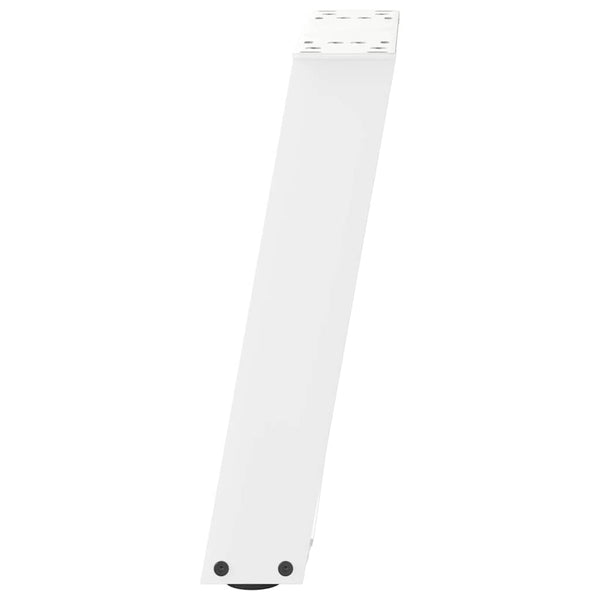 Weiße U-Form Couchtischbeine, 2er-Set