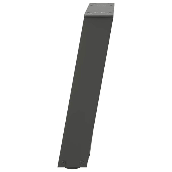 U-Form Couchtischbeine Anthrazit, 2er-Set