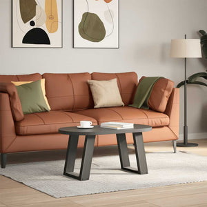 U-Form Couchtischbeine Anthrazit, 2er Set