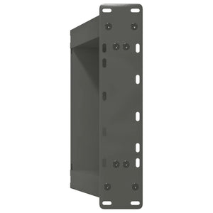 U-Form Couchtischbeine Anthrazit, 2er Set