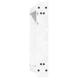 Couchtischbeine U-Form Weiß, 2er Set