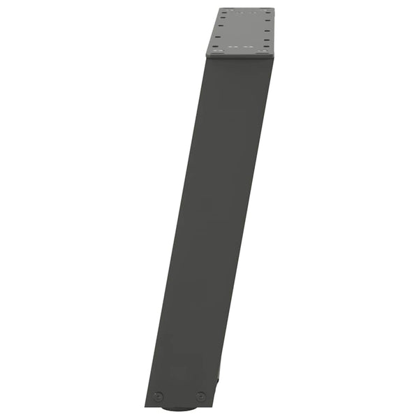 Couchtischbeine U-Form Anthrazit, 2er Set