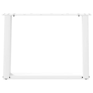 Couchtischbeine U-Form, Weiß, 60cm, 2er-Set