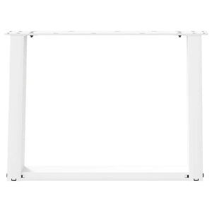 Couchtischbeine U-Form, Weiß, 70 cm, 2er-Set