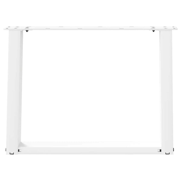 Couchtischbeine U-Form, Weiß, 70 cm, 2er-Set