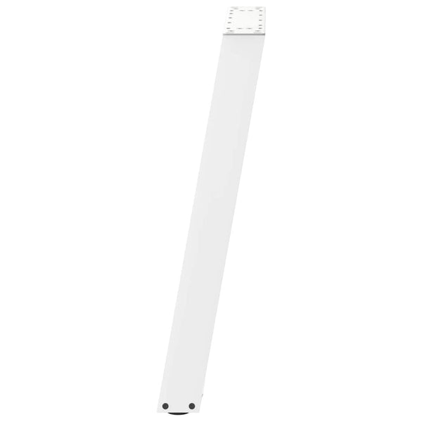 U-Form Tischbeine, 60 cm, Weiß, 2er Set