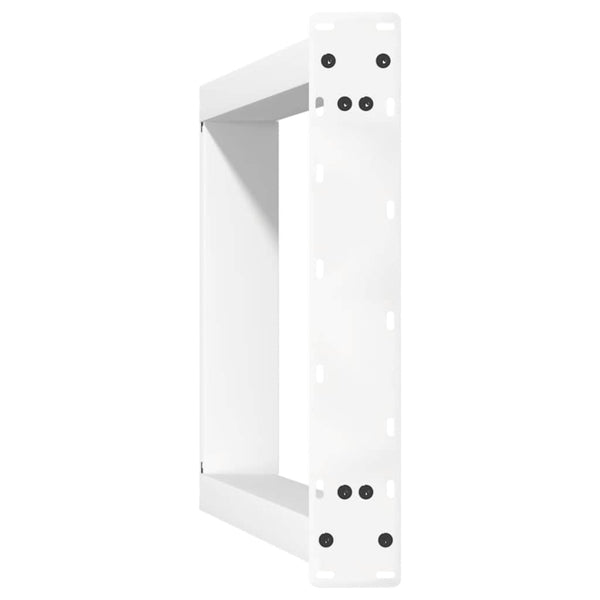 U-Form Tischbeine, 60 cm, Weiß, 2er Set