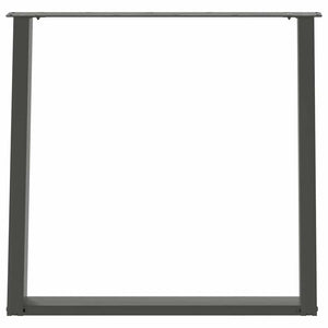 Esstischbeine U-Form Anthrazit 70x73 cm, 2er-Set