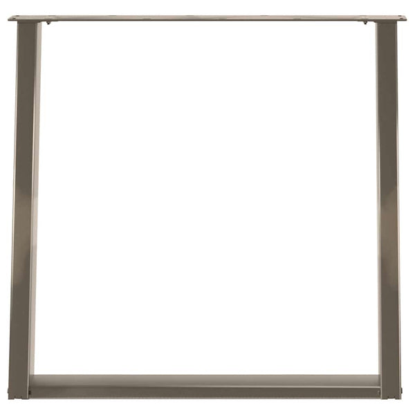 U-Form Esstischbeine, 70 cm, 2er-Set