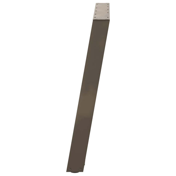 U-Form Esstischbeine, 70 cm, 2er-Set
