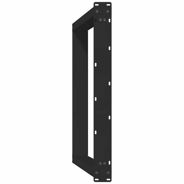 U-Form Tischbeine, Schwarz, 80cm, 2er Set