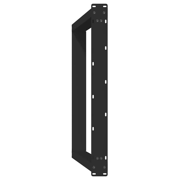 U-Form Tischbeine, 2er Set, 90cm Schwarz