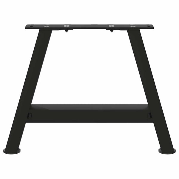 Couchtischbeine A-Form, 2er Set, Schwarz