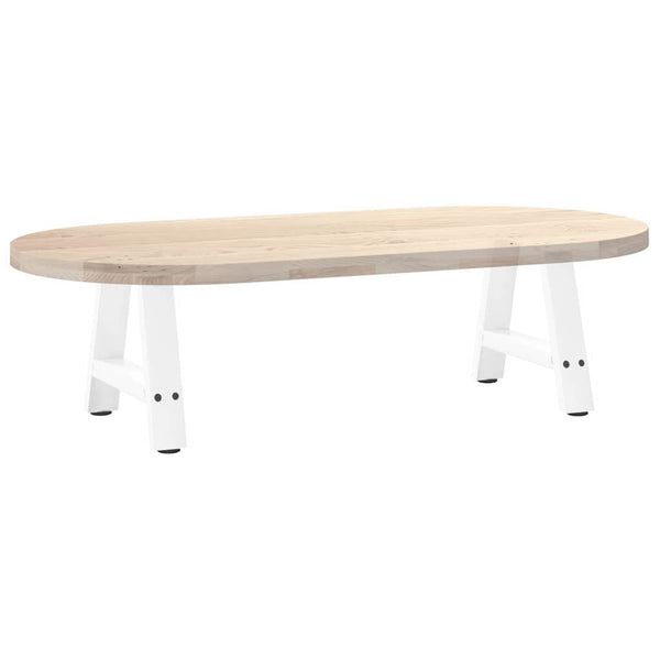 Couchtischbeine A-Form Weiß Stahl