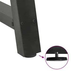 Couchtischbeine A-Form Anthrazit Stahl