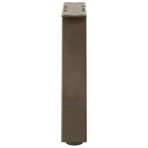 A-Form Couchtischbeine Stahl 30cm, 2er Set