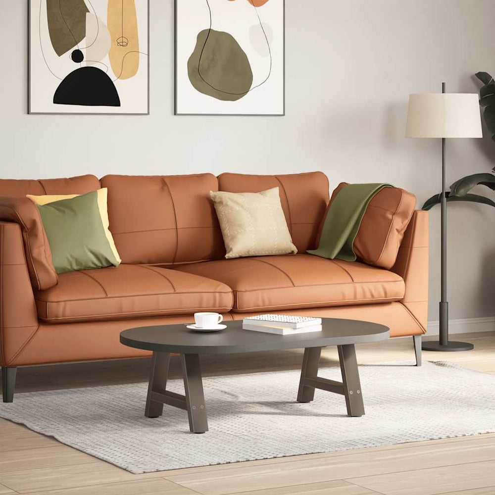 A-Form Couchtischbeine Stahl 40 cm, 2er-Set